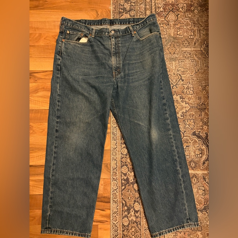 Levi's Relaxed Fit Dark Blue Jeans